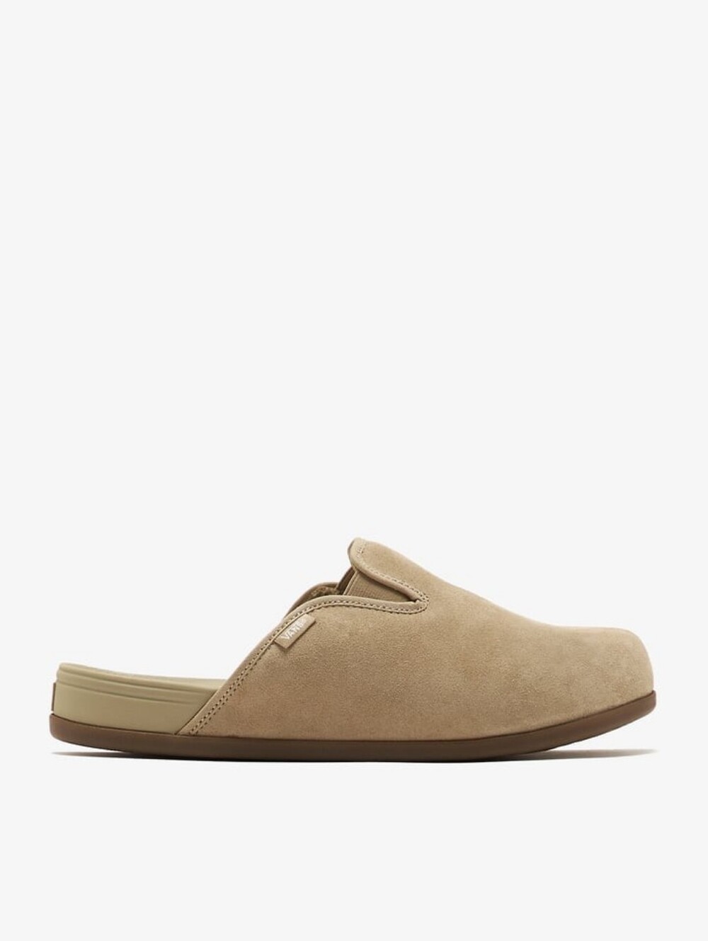 Vans Beige Tan Slip-On Mule Loafers